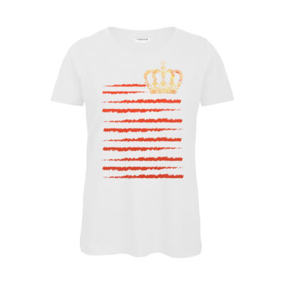 T-Shirt Crown & Stripes